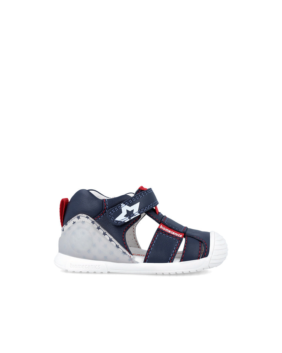 Sandale Primii Pasi pentru Copii Biomecanics, vanila